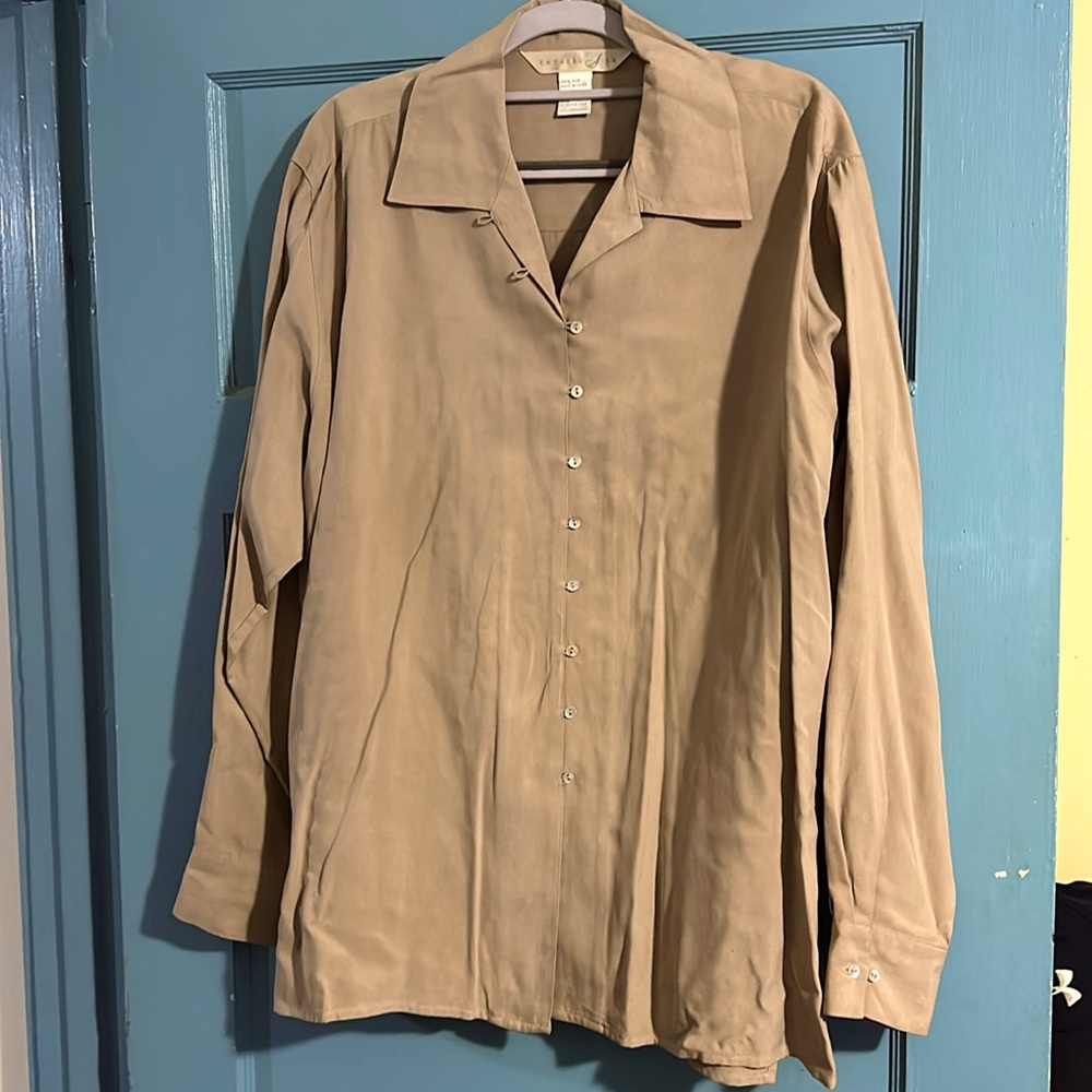 Silk Button Up - image 1